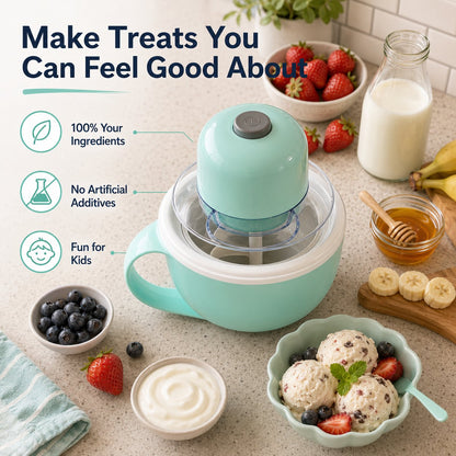 🔥LAST DAY 49% OFF - 🍦USB Family DIY Ice Cream Maker
