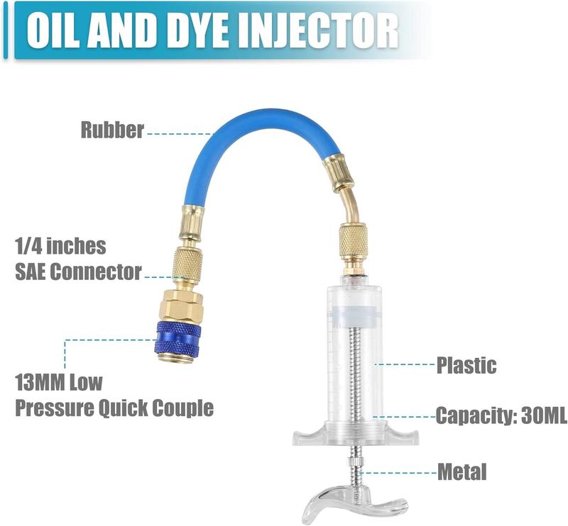 🔥Limited Time 50% Off✨AC Oil Dye Injector Kit