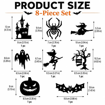 🔥2026 HOT SALE!! Halloween Glow in Dark Wall Stickers👻