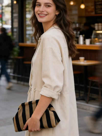 👜 Women's Striped Cloud Handbag – Your New Go-To for Every Occasion ✨