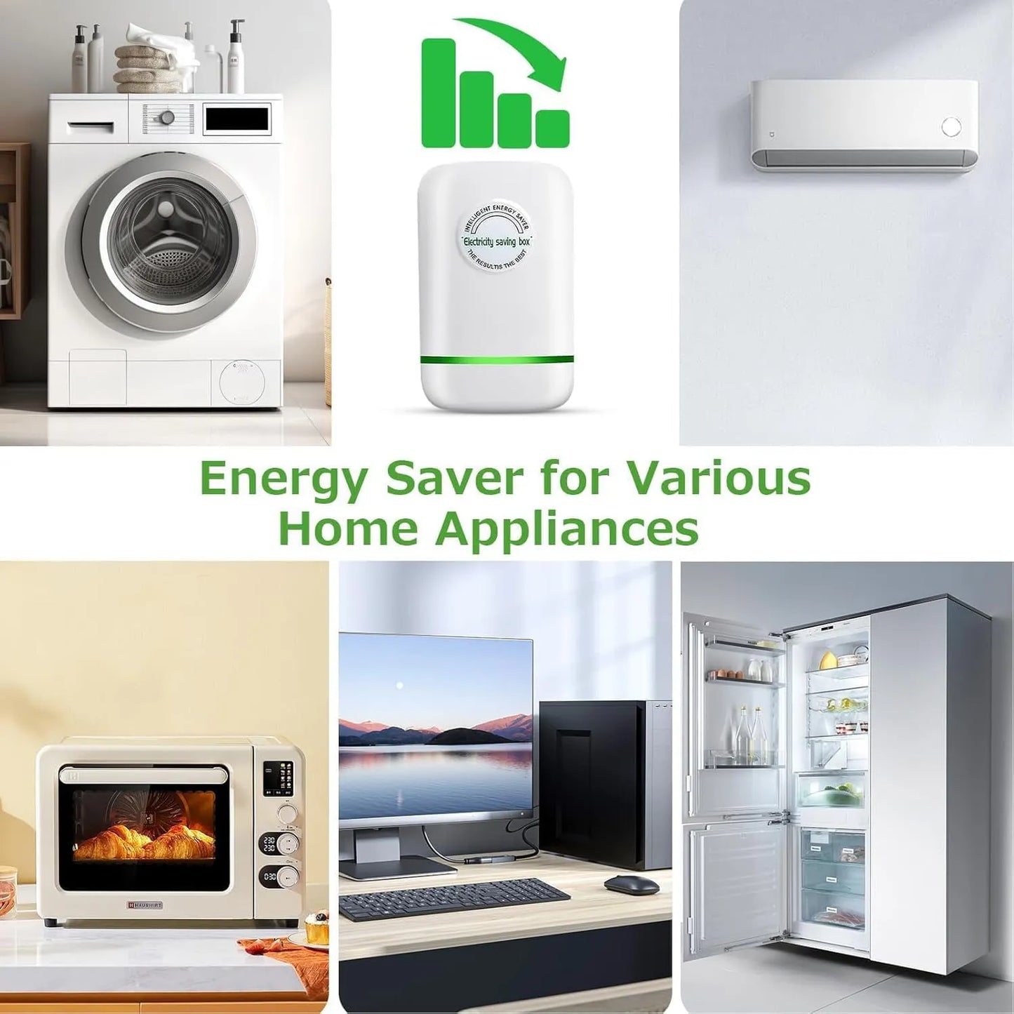 ⭐2026 Updated Design ⭐Energy Saver Plug-In Power Box with US