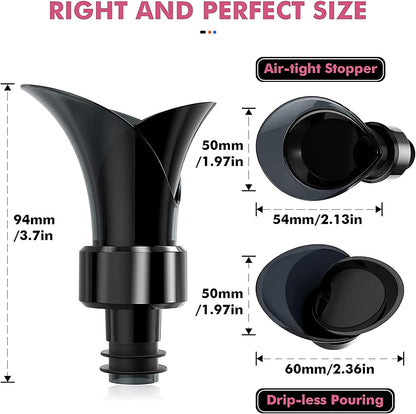 2 in 1 Wine Pourer Stoppers