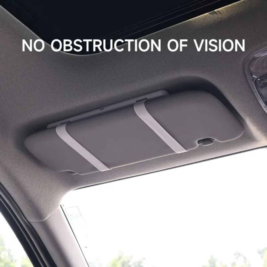 💡 LED Lighted Car Visor Mirror | Dimmable Auto Makeup Mirror