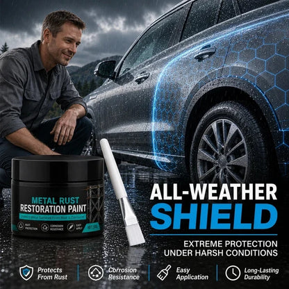 🥳2026 HOT SALE🥳💞50K+ SOLD!🔧🏠 Metal Rust Protection Black Repair Paste – Restores rusty gates, railings & tools. Forms protective coating – no need to replace! 🛡️✨🔥