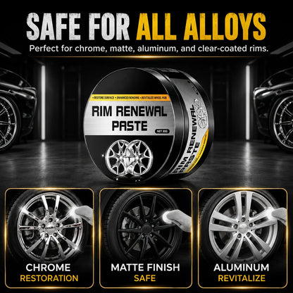 Safe for chrome matte and aluminum wheels