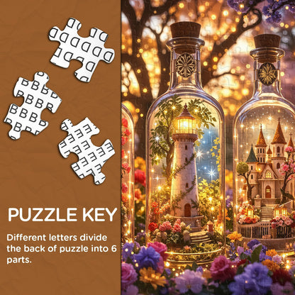 Enchanted Jars of Light Jigsaw Puzzle 1000 Pieces