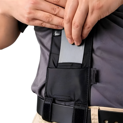 Hidden RFID-Blocking Travel Wallet