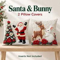 Santa & Bunny — 2 Covers