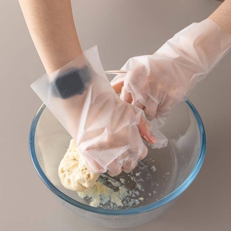 🧤 Latex-Free & Food Safe – 100 Disposable TPE Gloves for Kitchen, Cleaning & More. UK Stock