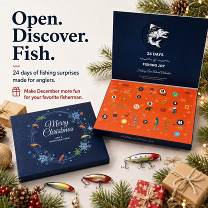 🎣 Fishing Advent Calendar — 24 Days of Fishing Surprises