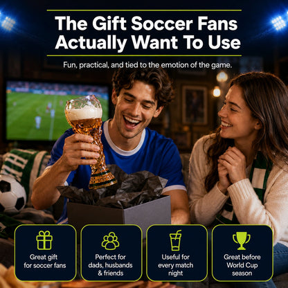 World Cup Trophy Beer Glass