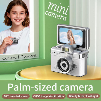 📸Mini Keychain Digital Camera – 32G Card & Charging Cable Included
