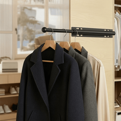 🗄️Valet Rod for Closet Pull Out