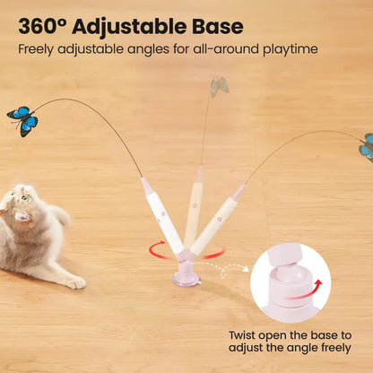 🐾 Interactive Electric Butterfly Cat Toy | Keep Your Kitten Entertained When You Are Away🦋