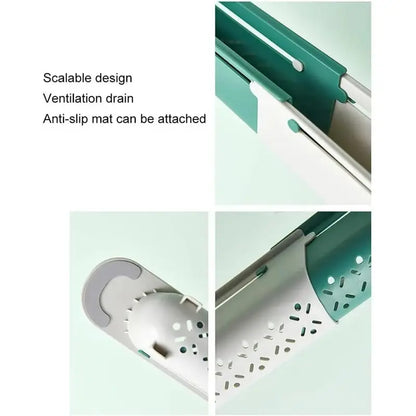 Retractable Thickened PP Sink Organizer