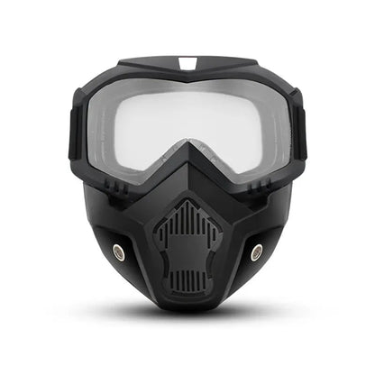 Detachable Full Face Goggle Mask