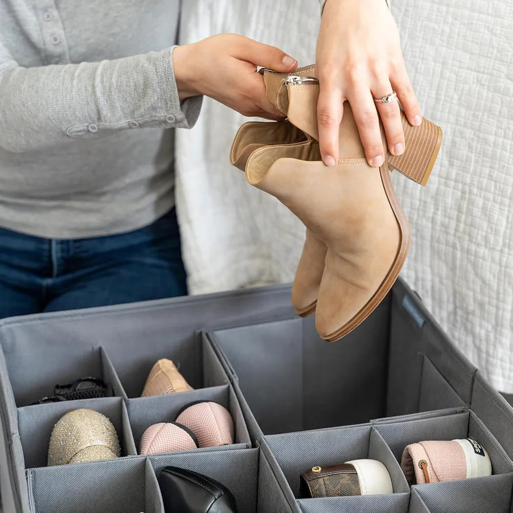 👟Large capacity shoe cabinet storage box