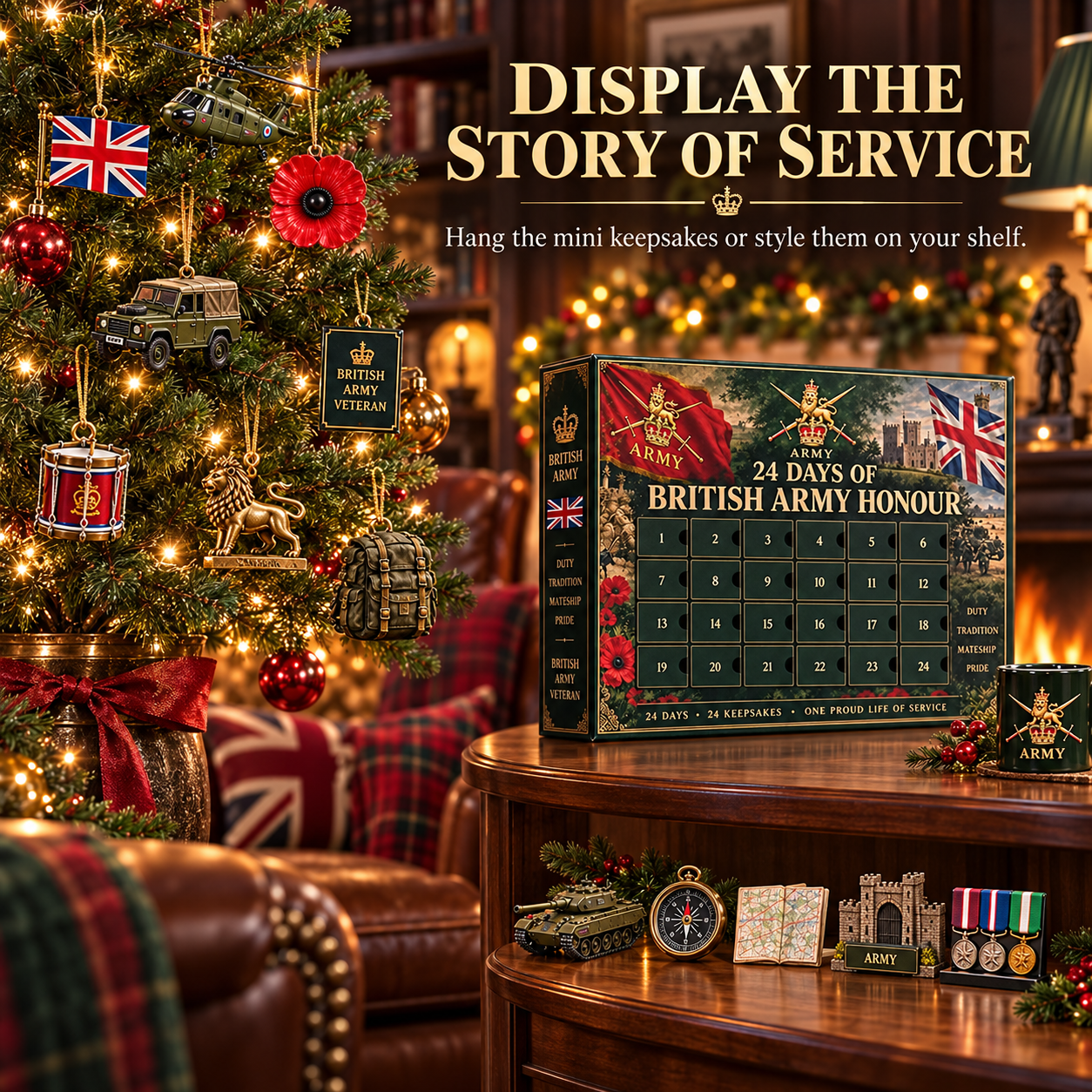 24 Days of British Army Honour Advent Calendar
