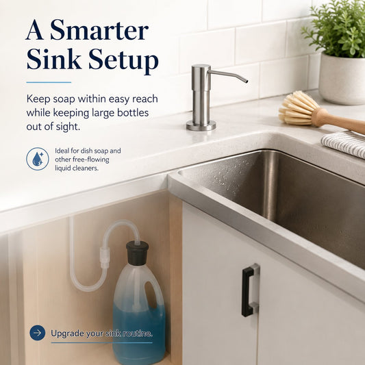 🔥Last Day 50% OFF - 🫧Kitchen Sink Soap Dispensers✨