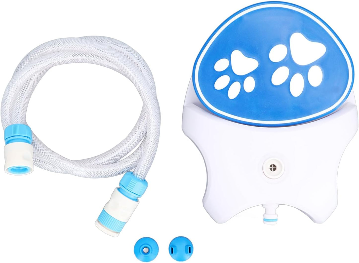 Outdoor Dog Water Fountain, Step On Foot Activated Dog Water Dispenser