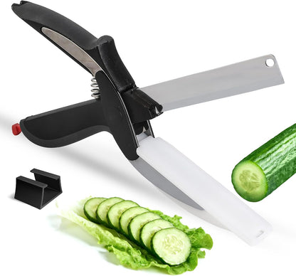 🔥Limited Time 50% Off✨2 in 1 Kitchen Scissors for Food