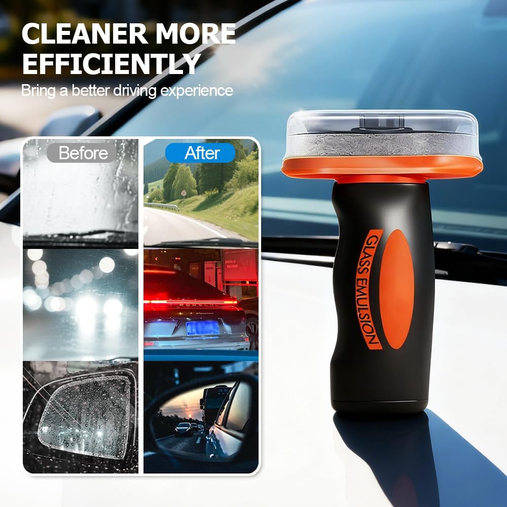 🧽Windshield Oil Film Eraser Wand - All-in-One Pro Kit