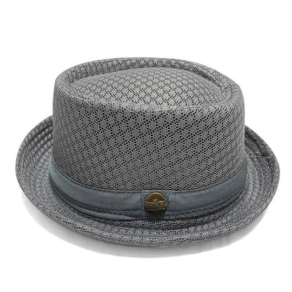 😎Summer Breathable Mesh Pork Pie Hat