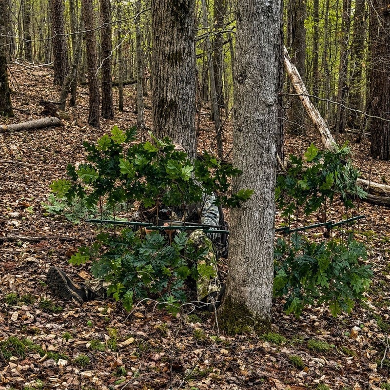 🎉Father's Day last day discount 🎁Hunting Camouflage Branch Stand🍃