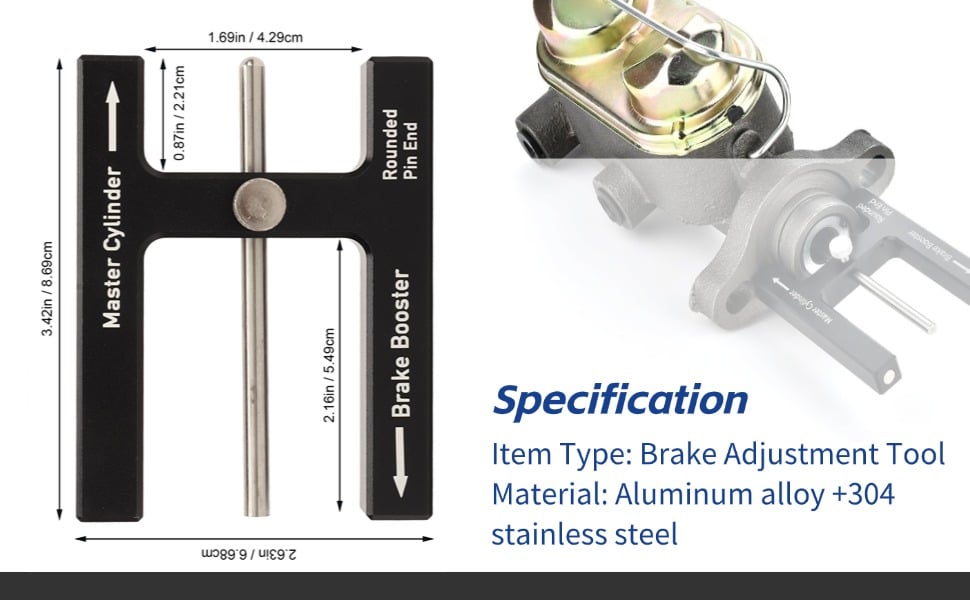 🔥LAST DAY 49% OFF - 🛠️ Brake Booster Adjustment Tool