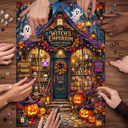 💥🏆The Witch’s Emporium Jigsaw Puzzle 1000 Pieces