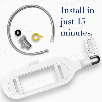 🚿 Non-Electric Dual Nozzle Bidet Toilet Washer – Hygienic Self-Cleaning, Easy Installation & Water Pressure Control ✨