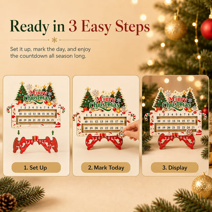25-Day Christmas Countdown Ornament