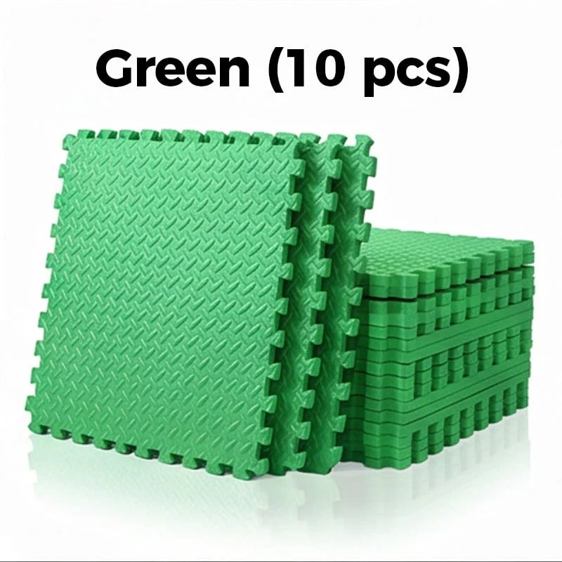 🧩💪 Non-Slip EVA Foam Puzzle Play Mat Set – High-Density, Shock-Absorbing & Waterproof – Gym, Yoga or Kids' Play Area 🏋️