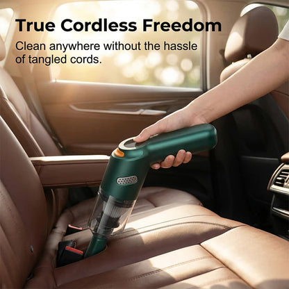 High-Power Cordless Vacuum Cleaner Kit for Car