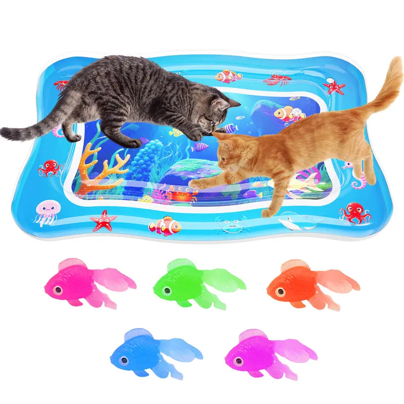 Vivid Undersea Pattern | Stimulate Your Cat’s Natural Hunting Instinct 🌊