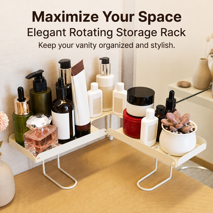 Adjustable Foldable Over-Faucet Shelf Organizer