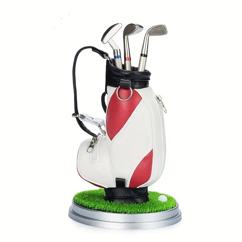 ⛳Bring the Fairway to Your Desk — Golf Pen Holder + 3-Pen Set