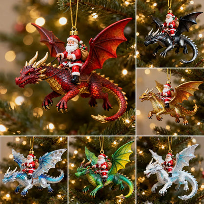 🎅Santa’s Dragon Riders Ornament Collection🎁