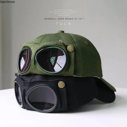 🧢🕶Men's Korean-Style Pilot Baseball Cap