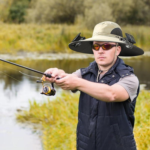 Ultralight Solar Fan Sun Hat – Lighter Than a Baseball! ⚾