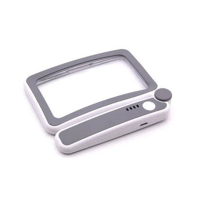 Folding Handheld MagnifyingGlass with Light for Reading