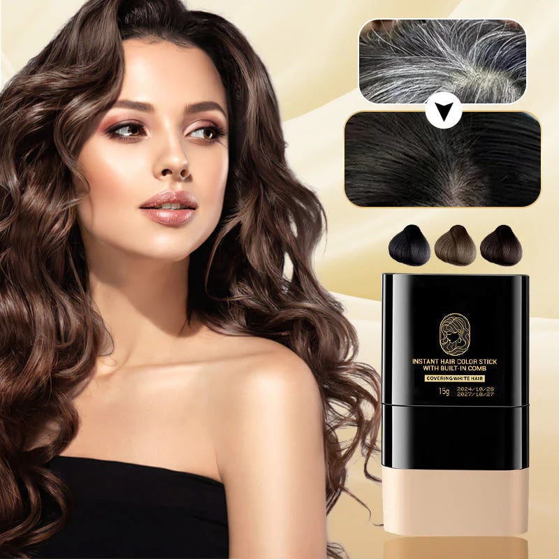 🎉Instant Hair Color Stick with Built-In Comb