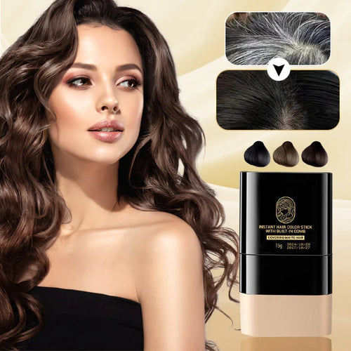 🎉Instant Hair Color Stick with Built-In Comb