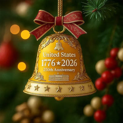 🔥Last Day: 49% OFF🔔United States 250th Anniversary Bell Ornament