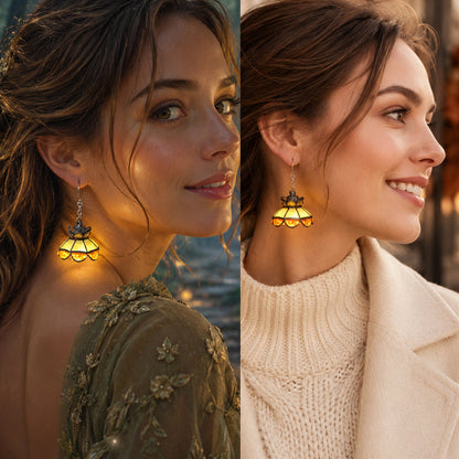 ✨ Whimsical Lamp Shade Earrings