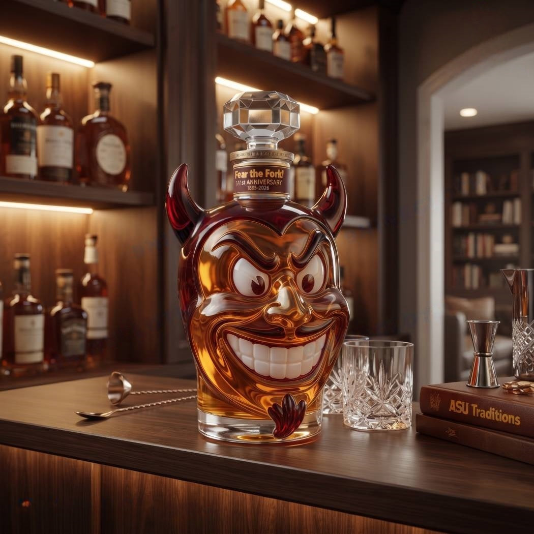 Anniversary Whisky Bottle