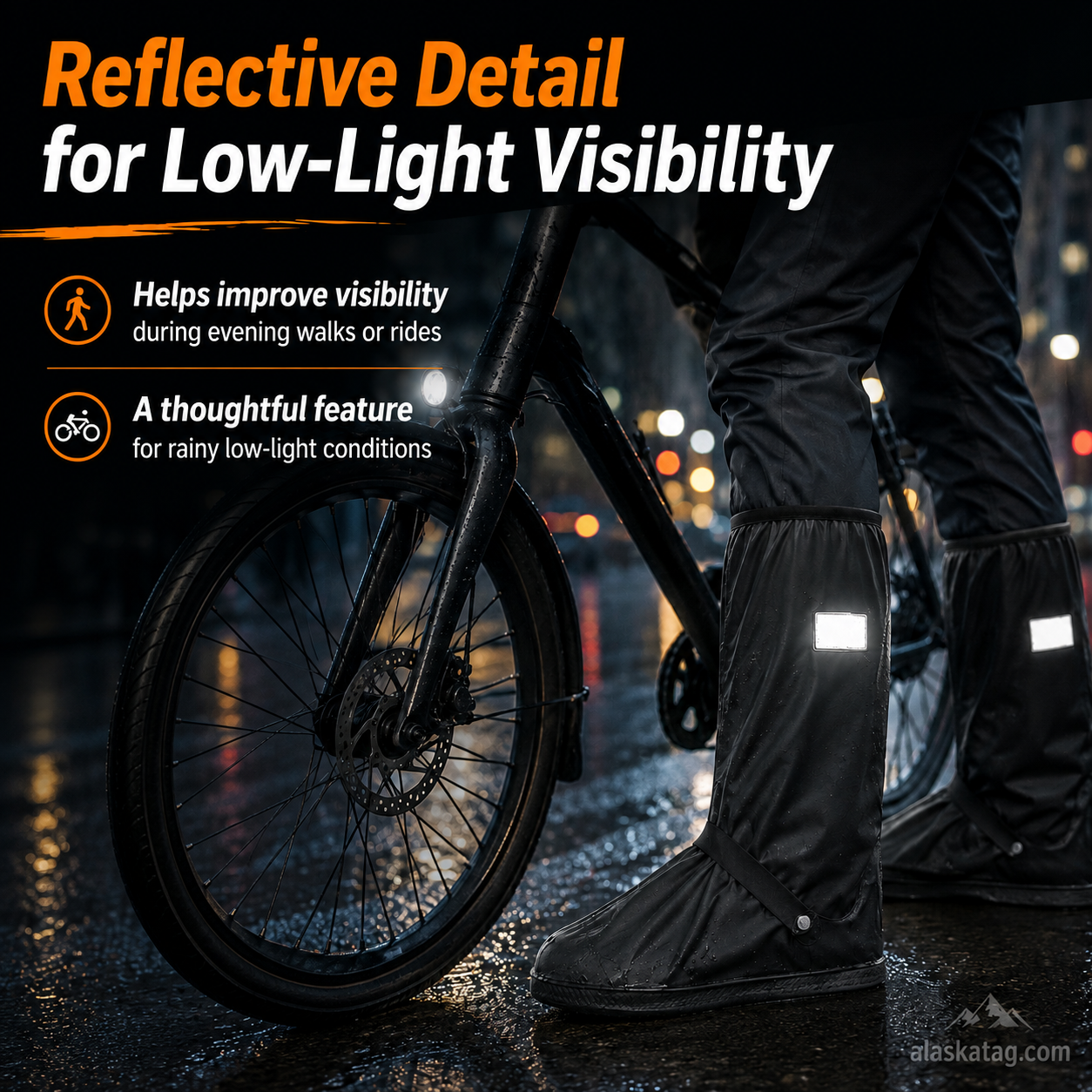 🌧️ Reusable Waterproof Boot Covers for Rain, Mud & Snow
