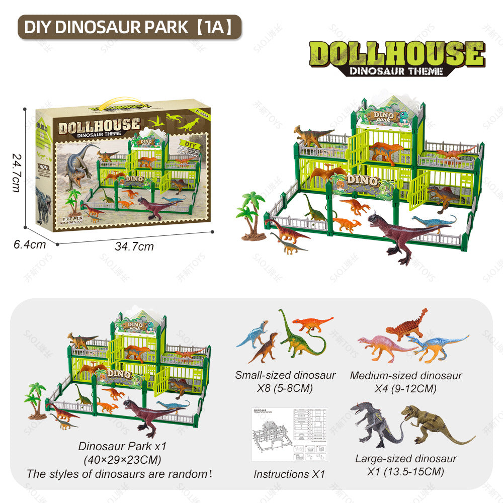 Dinosaur toy set