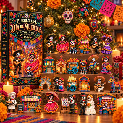 2026 "Day of the Dead Village" – A Day of the Dead-themed 24-day collector's edition advent calendar, featuring 24 unique miniatures.