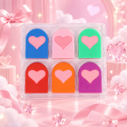 🎨 12-Color Temporary Hair Chalk Comb 🌈